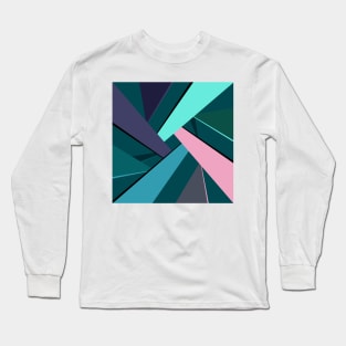 Abstract Geometric Shape 6 Long Sleeve T-Shirt